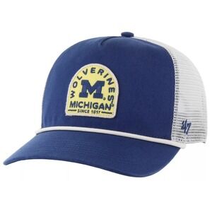 '47‎ Navy Michigan Wolverines Coastline Hitch Trucker Adjustable Hat